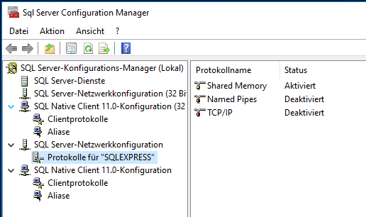 Installation SQL Config  Manager 1